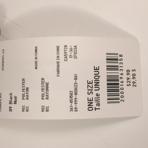 Uniqlo UV Protection Melton Metro Hat - Picture 3 of 3